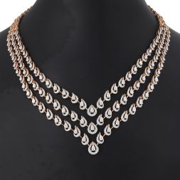 Classic Diamond Studded Necklace