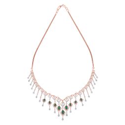 Simply Crafted Astra Necklace with Diamonds