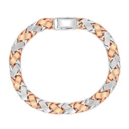 Captivating Men's Platinum Bracelet