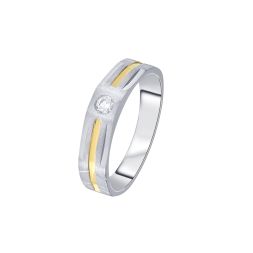 Attractive Men's Diamond Finger Ring