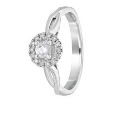 Radiant Platinum Ring