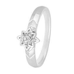 Dazzling 950Pt Platinum Finger Ring