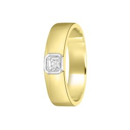 Dazzling Men's Diamond Finger Ring