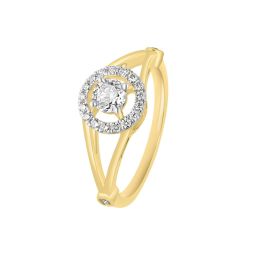 Graceful Yellow Gold Ring