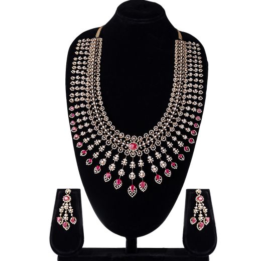 Royal Elegance Diamond Necklace Set